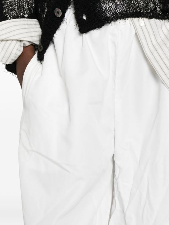 26SS 꼼마꼼마 스트레이트 팬츠 RQP007 0512 Bianco - COMME COMME