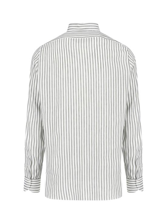 26SS 피나모레 긴팔 셔츠 P6044 GAETA LUIGI Green - FINAMORE