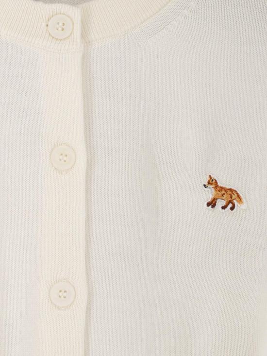 26SS 메종키츠네 베이비 폭스 메리노 레귤러 가디건 PW00502KT11810383 Beige - MAISON KITSUNE
