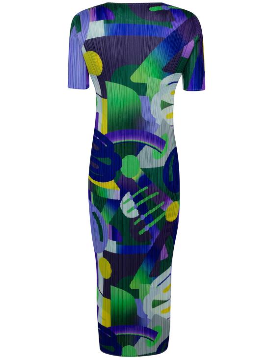 26SS 플리츠플리즈 미디 원피스 PP66JH706 81 PURPLE - PLEATS PLEASE