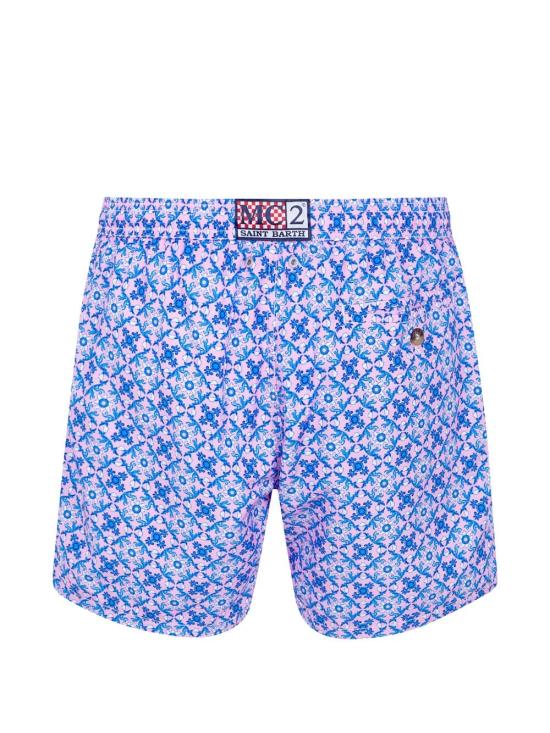 26SS 세인트바쓰 스윔팬츠 LIG0013 07791L 098 2117 PINK BLUE - MC2 SAINT BARTH