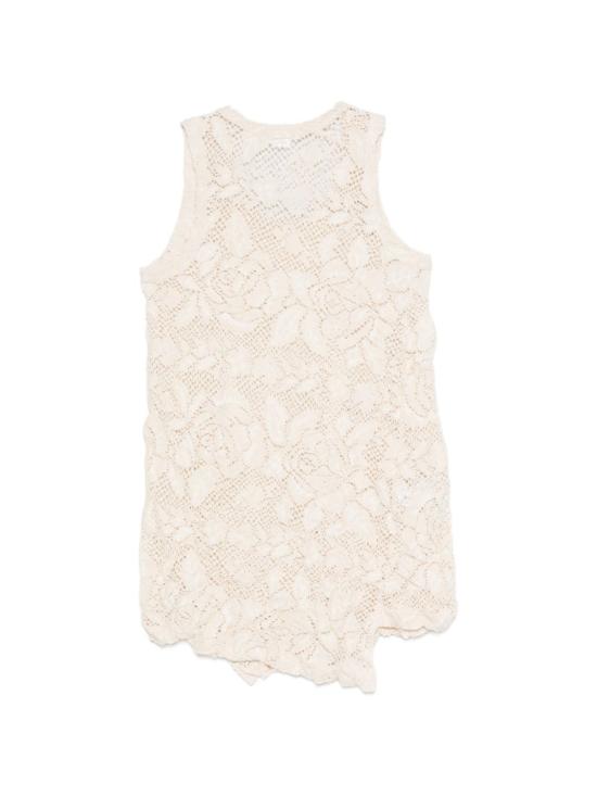 26SS 꼼데가르송 민소매 티셔츠 GQT021 0511 Ecru - COMME DES GARCONS