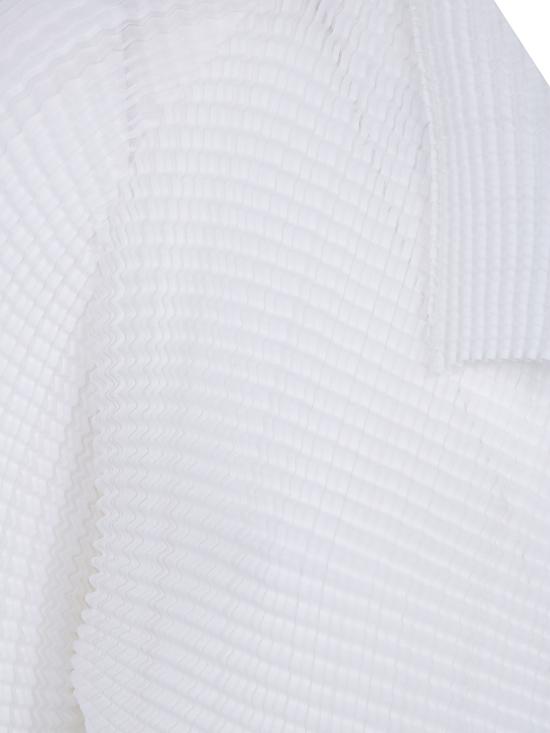 26SS 이세이 미야케 셔츠 IM66FJ680 01 WHITE - ISSEY MIYAKE