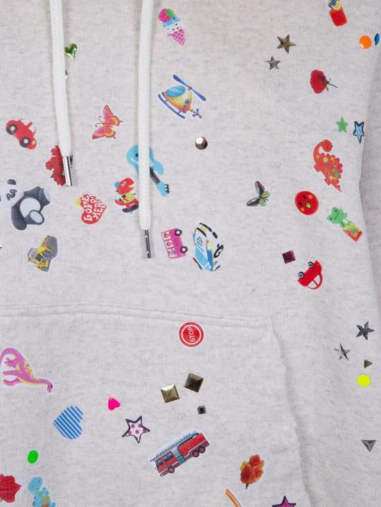 26SS 메종 미하라 야스히로 후드 티셔츠 J16HD731 WHITE - MAISON MIHARA YASUHIRO