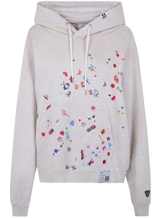 26SS 메종 미하라 야스히로 후드 티셔츠 J16HD731 WHITE