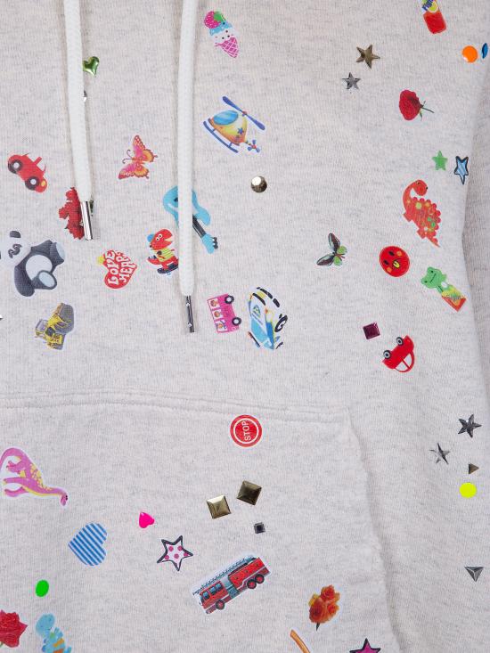 26SS 메종 미하라 야스히로 후드 티셔츠 J16HD731 WHITE - MAISON MIHARA YASUHIRO