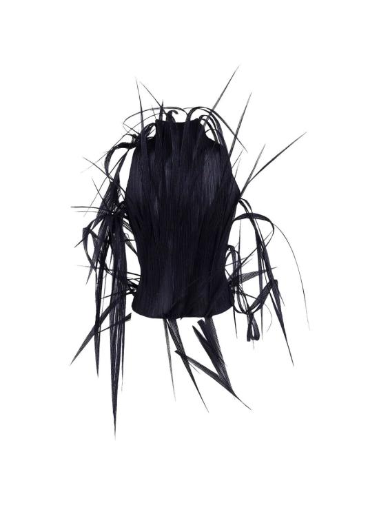 26SS 이세이 미야케 셔츠 IM66FJ601 15 BLACK - ISSEY MIYAKE
