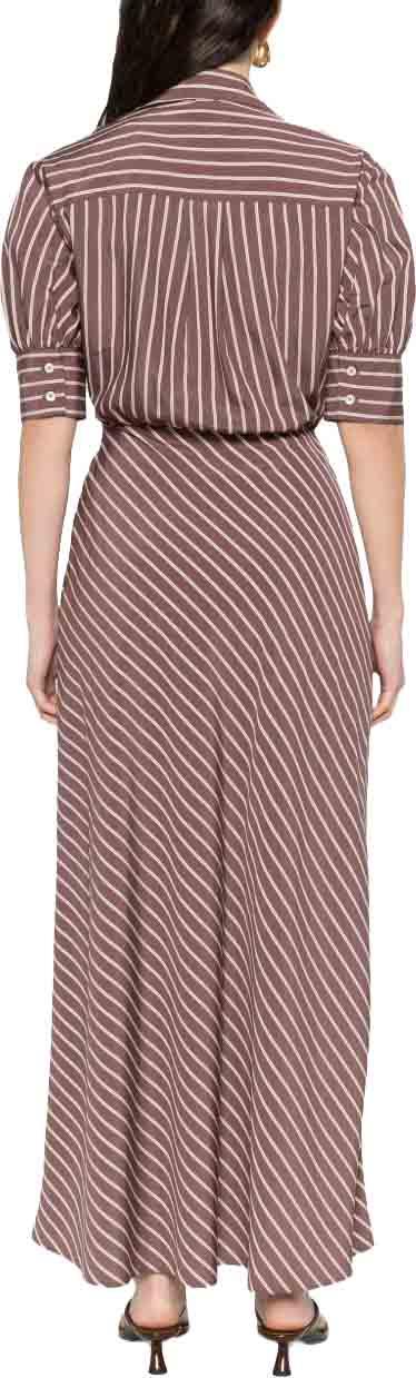 26SS 핑코 롱 원피스 106669A33QLN1 BROWN - PINKO