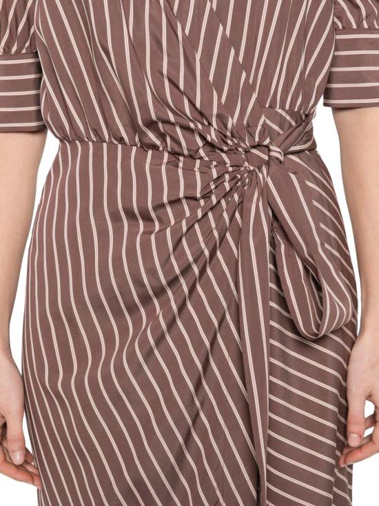 26SS 핑코 롱 원피스 106669A33QLN1 BROWN - PINKO