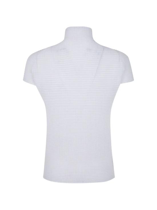 26SS 이세이 미야케 셔츠 IM66FJ678 01 WHITE - ISSEY MIYAKE