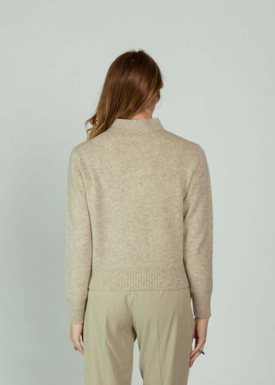  안티파스티 가디건 안티파스트 울 시티스케이프 카디건 브라운 베이지 - ANTIPAST