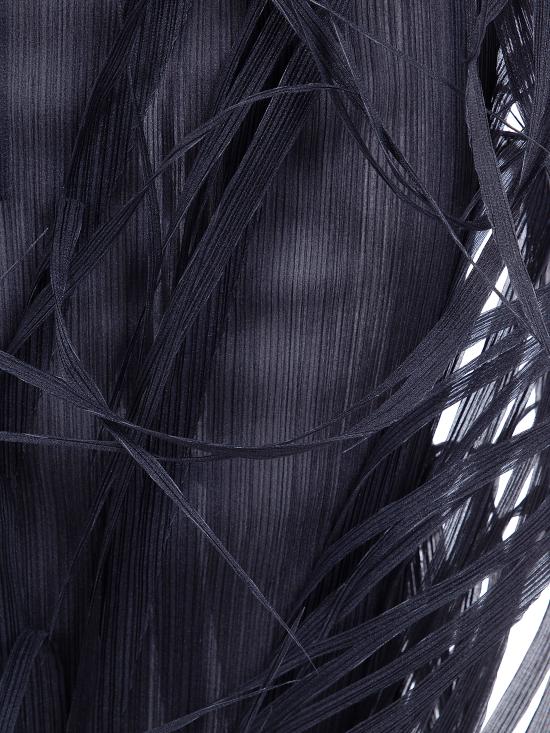 26SS 이세이 미야케 롱 스커트 IM66FG604 15 BLACK - ISSEY MIYAKE