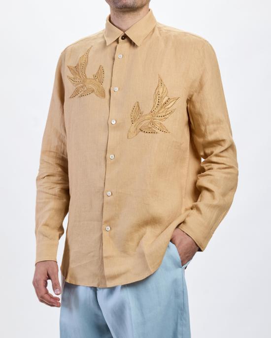 26SS 폴 스미스 긴팔 셔츠 M1R 901UE V03037 14 CAMMELLO - PAUL SMITH