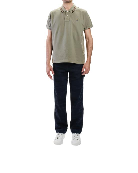 26SS 비비안웨스트우드 폴로 티셔츠 2H01000U J00AU M411 VERDE - VIVIENNE WESTWOOD