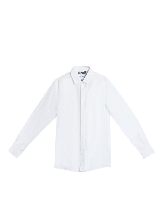 26SS 모스키노 긴팔 셔츠 0225 7035 1001 fantasia bianco BIANCO