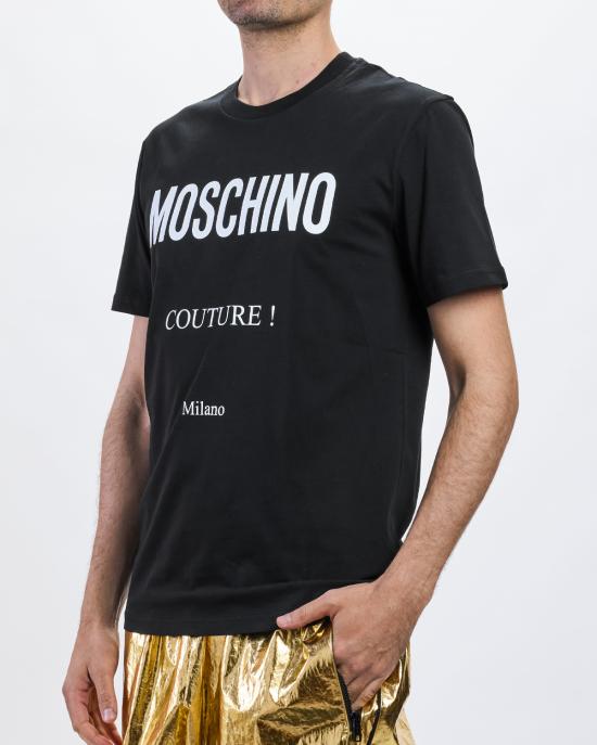 26SS 모스키노 반팔 티셔츠 0719 5241 1555 NERO - MOSCHINO