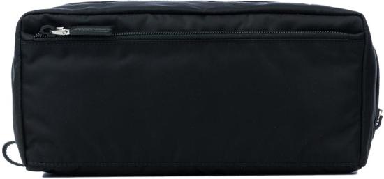 26SS 프라다 리나일론 앤 사피아노 레더 트래블 파우치 2NA0292DMHF0002 DIVERS - PRADA