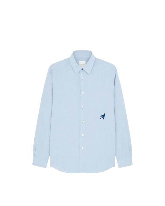 26SS 폴 스미스 긴팔 셔츠 M1R 901UE V03007 40 AZZURRO