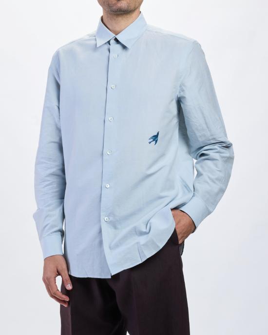 26SS 폴 스미스 긴팔 셔츠 M1R 901UE V03007 40 AZZURRO - PAUL SMITH