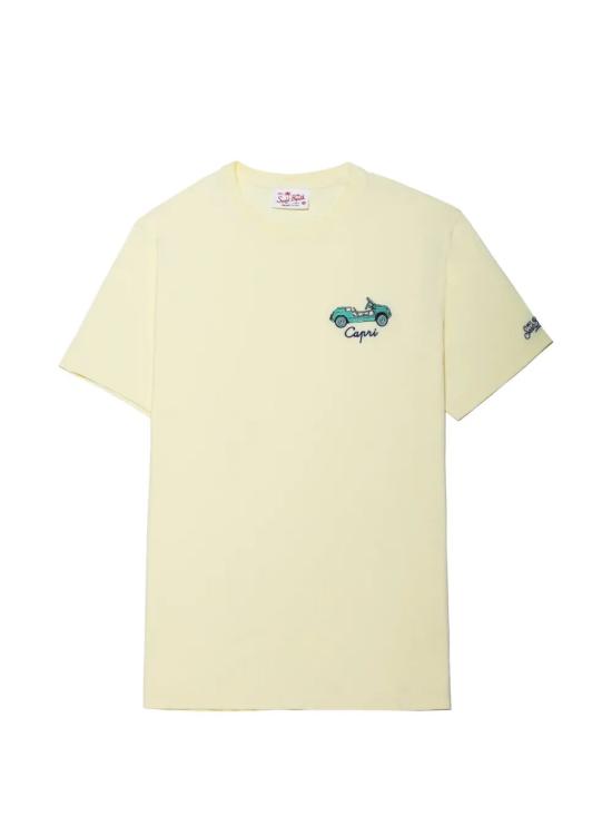 26SS 세인트바쓰 반팔 티셔츠 POT0001 03245L 92L YELLOW - MC2 SAINT BARTH