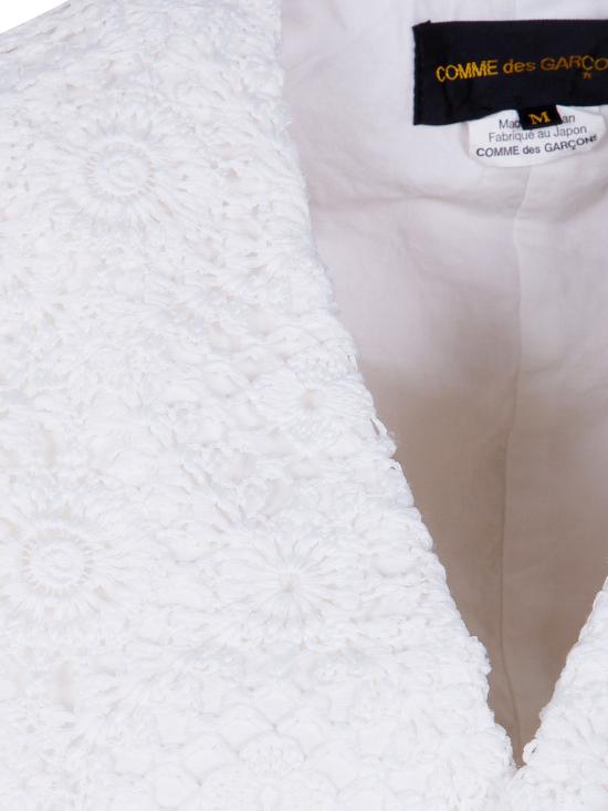 26SS 꼼데가르송 베스트 GQ V001 OFF WHITE X ECRU - COMME DES GARCONS