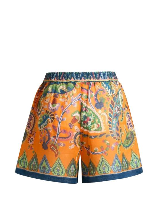 26SS 에트로 숏팬츠 WRPA0014 AKF31 X0852 PRINT ORANGE LIGHT BLUE - ETRO