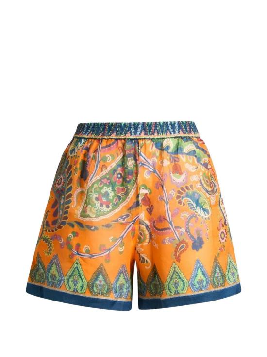 26SS 에트로 숏팬츠 WRPA0014 AKF31 X0852 PRINT ORANGE LIGHT BLUE - ETRO