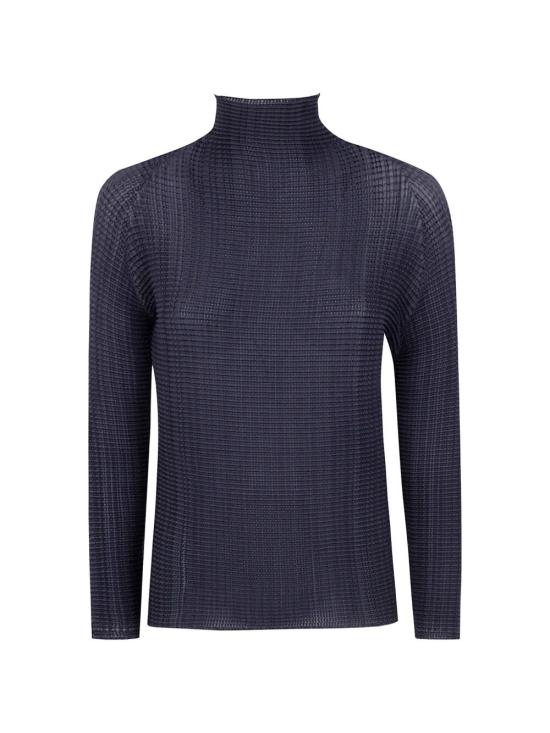 26SS 이세이 미야케 셔츠 IM66FJ679 15 BLACK - ISSEY MIYAKE