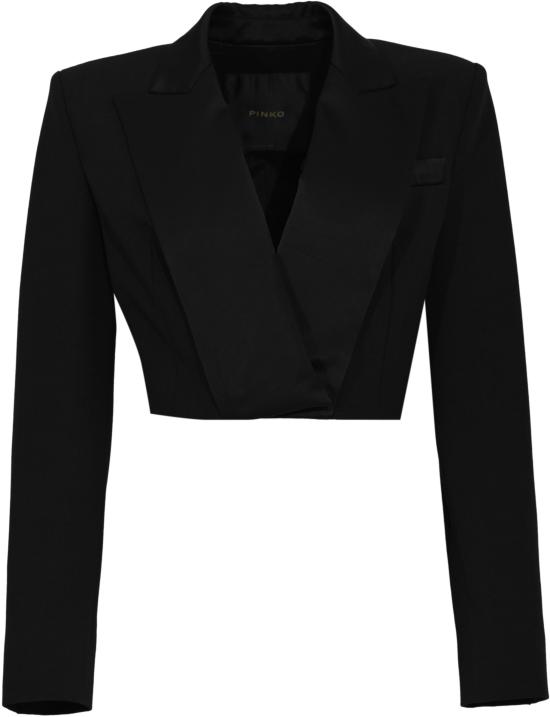 26SS 핑코 수트 자켓 106394A35IZ99 BLACK