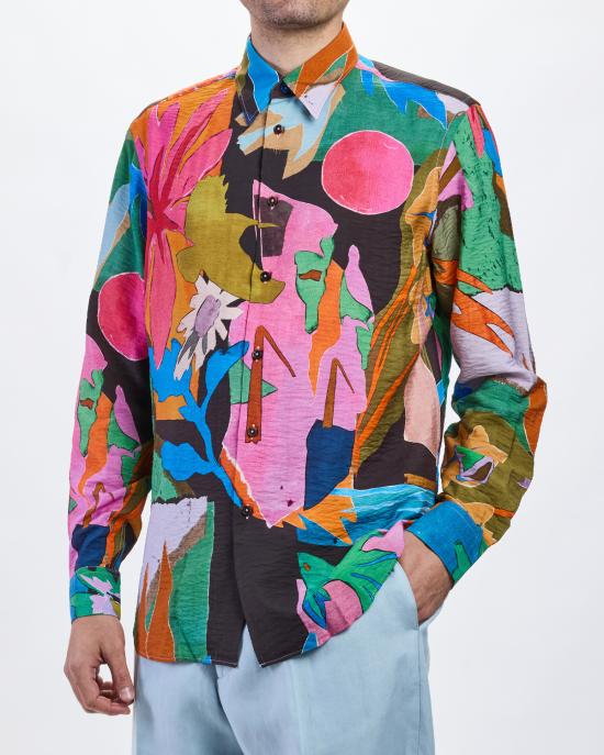 26SS 폴 스미스 긴팔 셔츠 M1R 598Z V03017 92 MULTICOLOR - PAUL SMITH