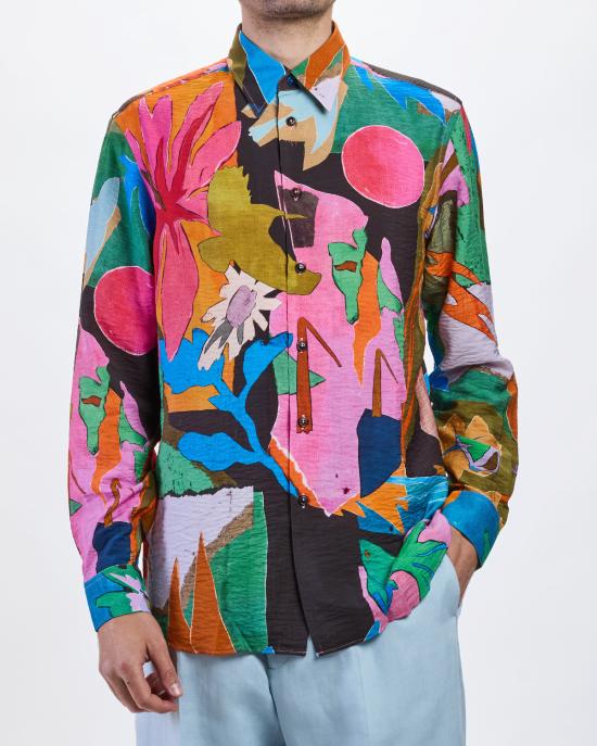 26SS 폴 스미스 긴팔 셔츠 M1R 598Z V03017 92 MULTICOLOR - PAUL SMITH