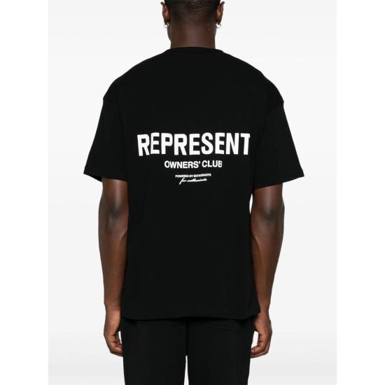 26FW 리프레젠트 반팔 티셔츠 OCM41114 001 BLACK - REPRESENT