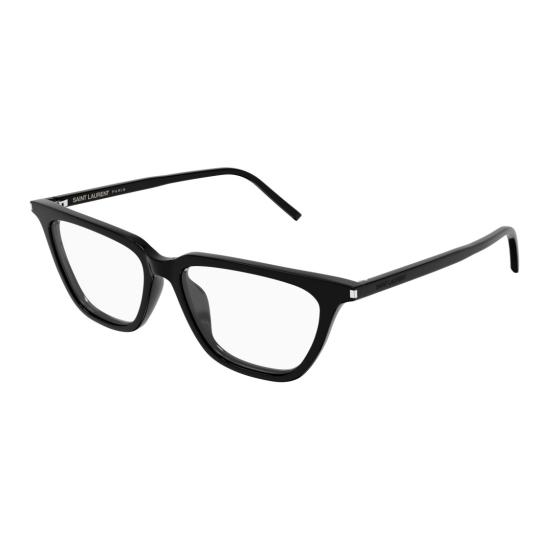  생로랑 안경 SL 889 술피스 씬 옵트 씬 글로시 블랙 아세테이트 안경 - SAINT LAURENT