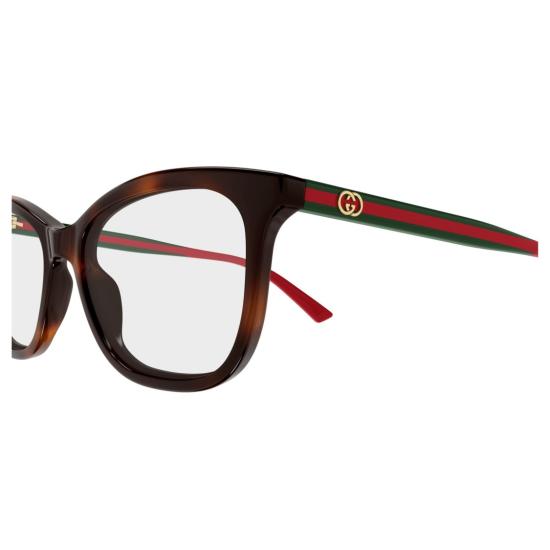  구찌 선글라스 Gg2117o 호피무늬 사각테 안경 - GUCCI