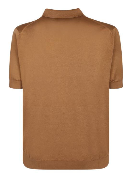 26SS 델 오글리오 폴로 티셔츠 PL1MCSK SU18R 922 Brown - DELL'OGLIO