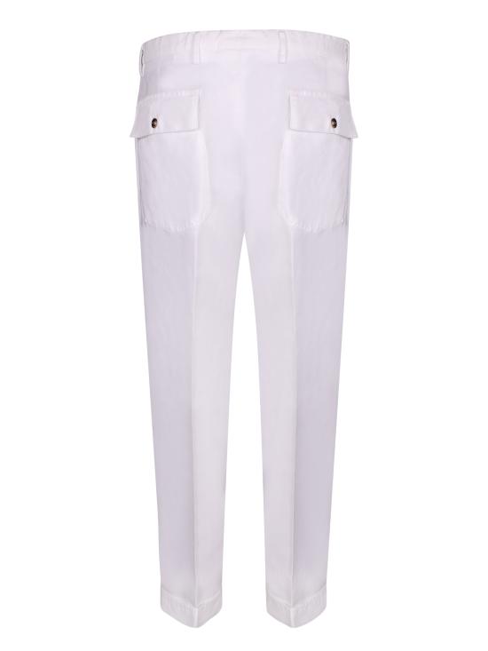 26SS 델 오글리오 팬츠 LOUIS 3517 BIANCO White - DELL'OGLIO