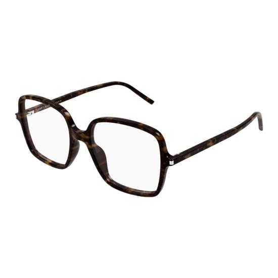  생로랑 안경 SL 892 스퀘어 호피무늬 - SAINT LAURENT