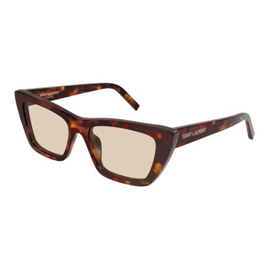 25FW 생로랑 선글라스 SL 276 마이카 캣아이 호피무늬 - SAINT LAURENT