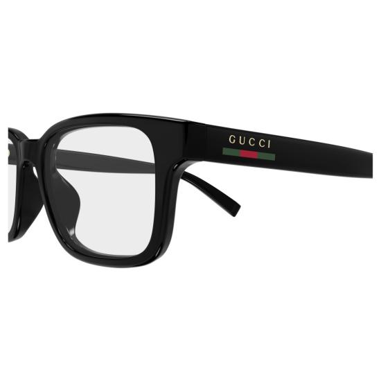  구찌 안경 Gg2107ol 직사각형 검정색 안경 - GUCCI