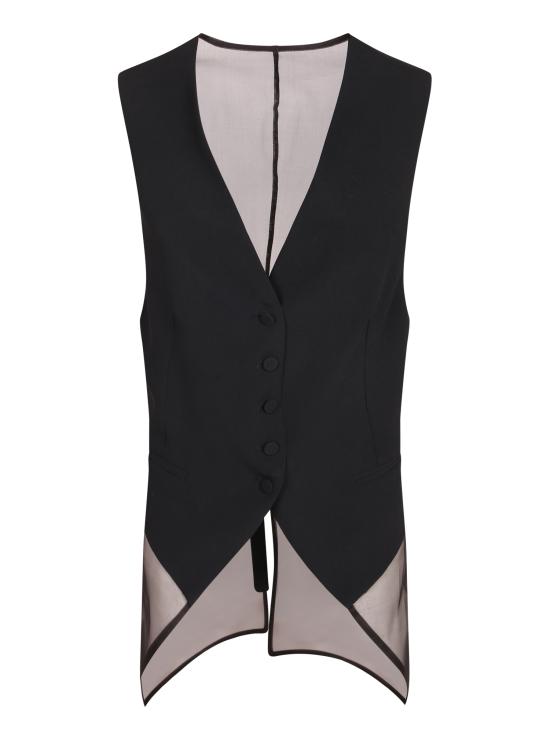 26SS 엠포리오 아르마니 베스트 EW004490 TE10419 UC001 Black