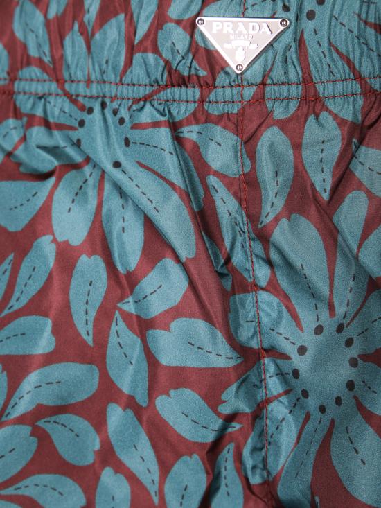 26SS 프라다 스윔팬츠 UB372 19G3 F0PYV Bordeaux - PRADA