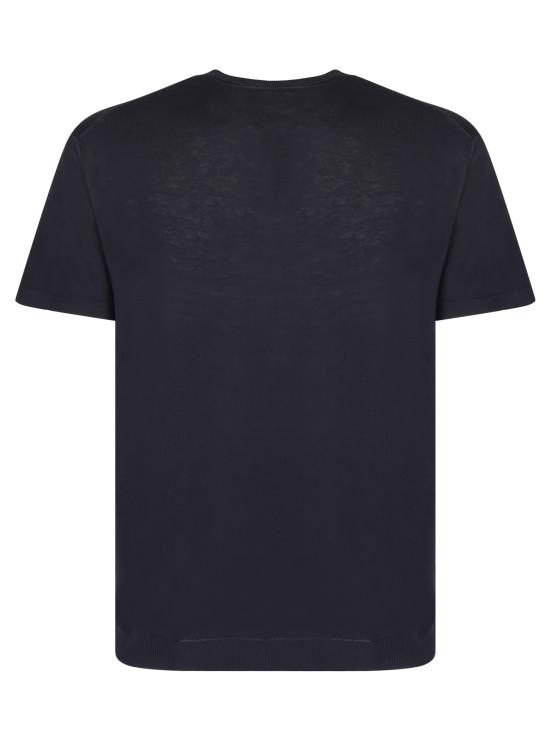 26SS 델 오글리오 반팔 티셔츠 DF0307 MARRONE 23 Blue - DELL'OGLIO