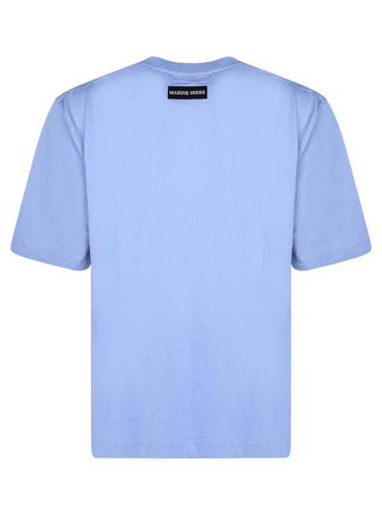 26SS 마린세르 반팔 티셔츠 MTT077B CJER0009 BB01 Blue - MARINE SERRE