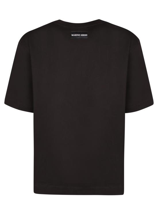 26SS 마린세르 반팔 티셔츠 MTT077B CJER0009 BK99 Black - MARINE SERRE