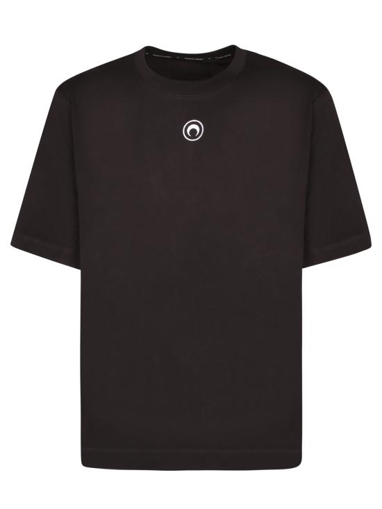 26SS 마린세르 반팔 티셔츠 MTT077B CJER0009 BK99 Black