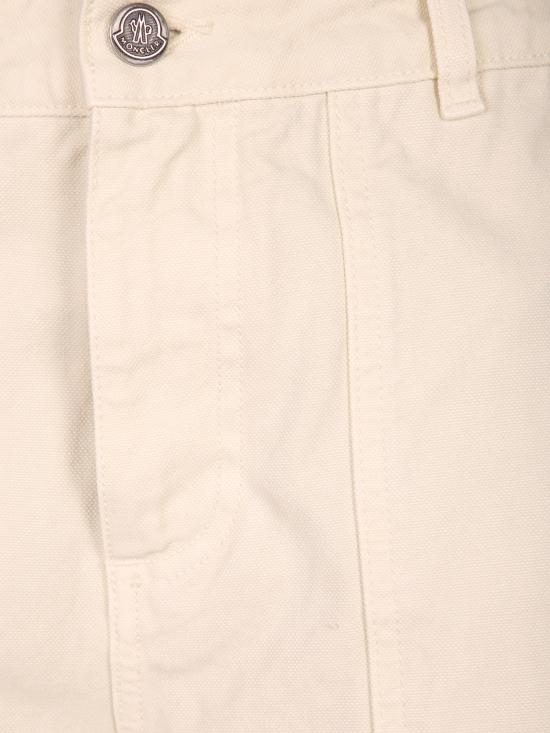26SS 몽클레어 스트레이트 팬츠 2A00003 5999H 20F White - MONCLER