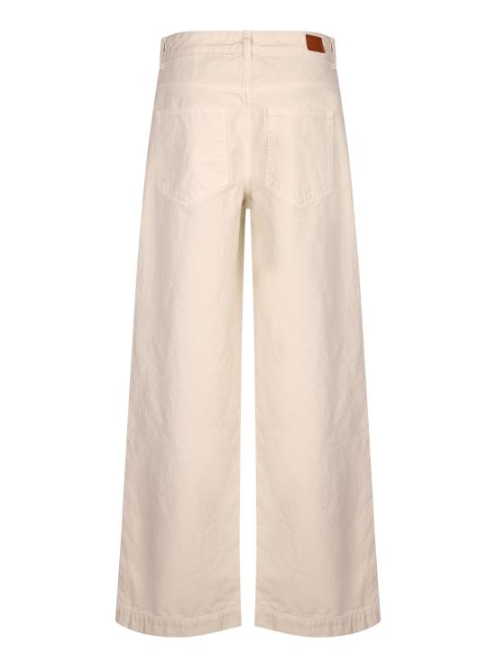 26SS 몽클레어 스트레이트 팬츠 2A00003 5999H 20F White - MONCLER