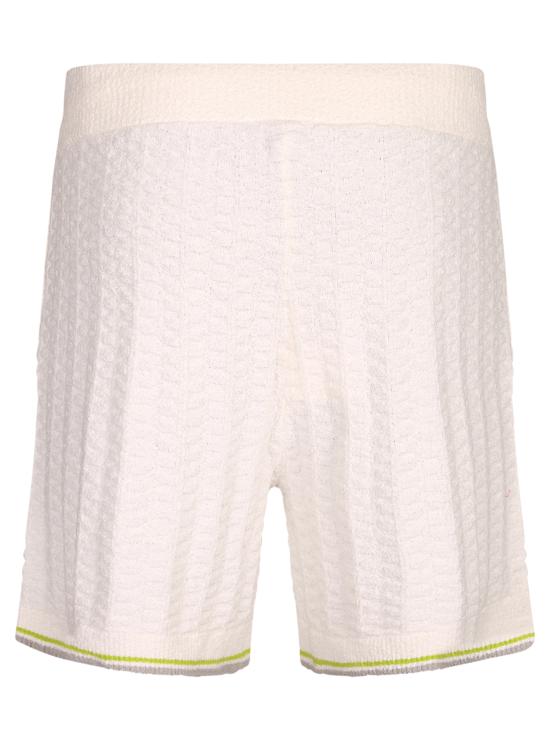 26SS 카사블랑카 숏팬츠 MSP26KW121 6 01 White - CASABLANCA