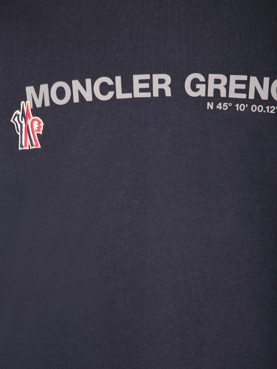 26SS 몽클레어 로고 후드 8G00011 8098U 742 Blue - MONCLER