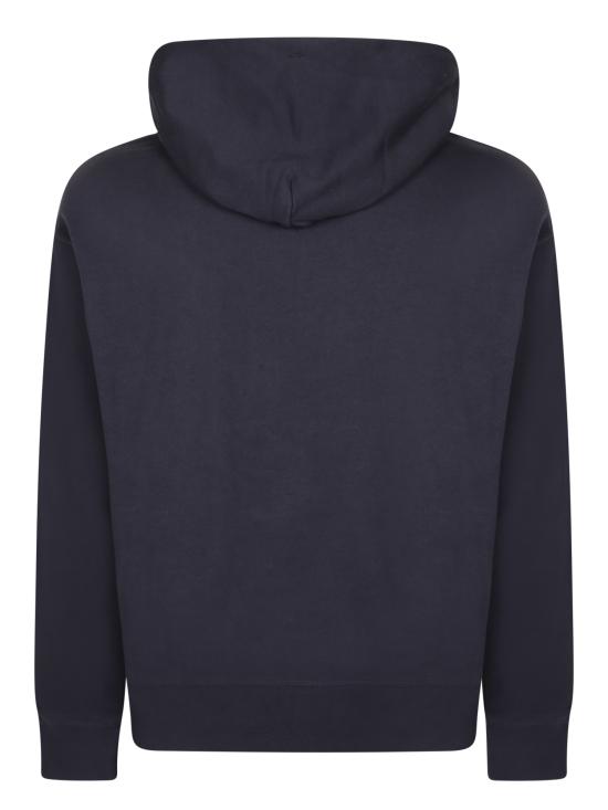 26SS 몽클레어 로고 후드 8G00011 8098U 742 Blue - MONCLER